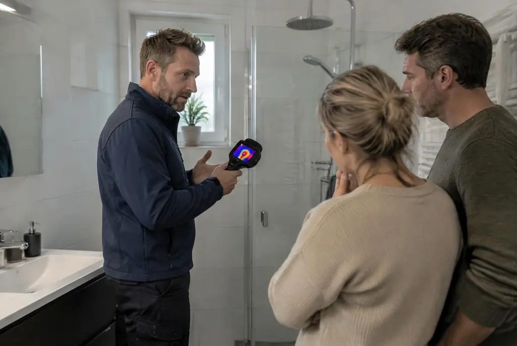 Lekdetectie Vianen – specialist legt bevindingen uit aan bewoner